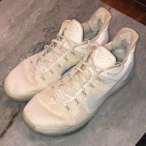 Nike Kobe A.D. chrome black basketball shoes.